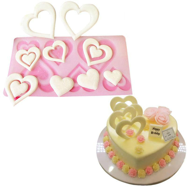 Heart Shape Silicone Mold