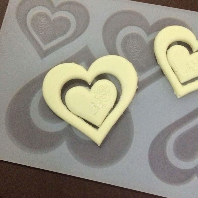 Heart Shape Silicone Mold - The Baking Junction